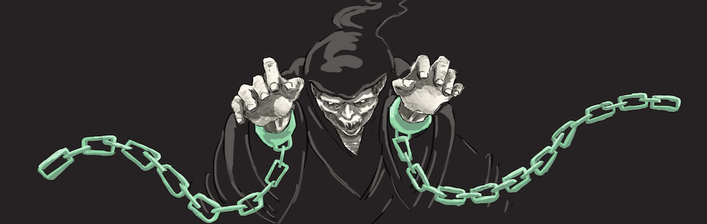 chained man