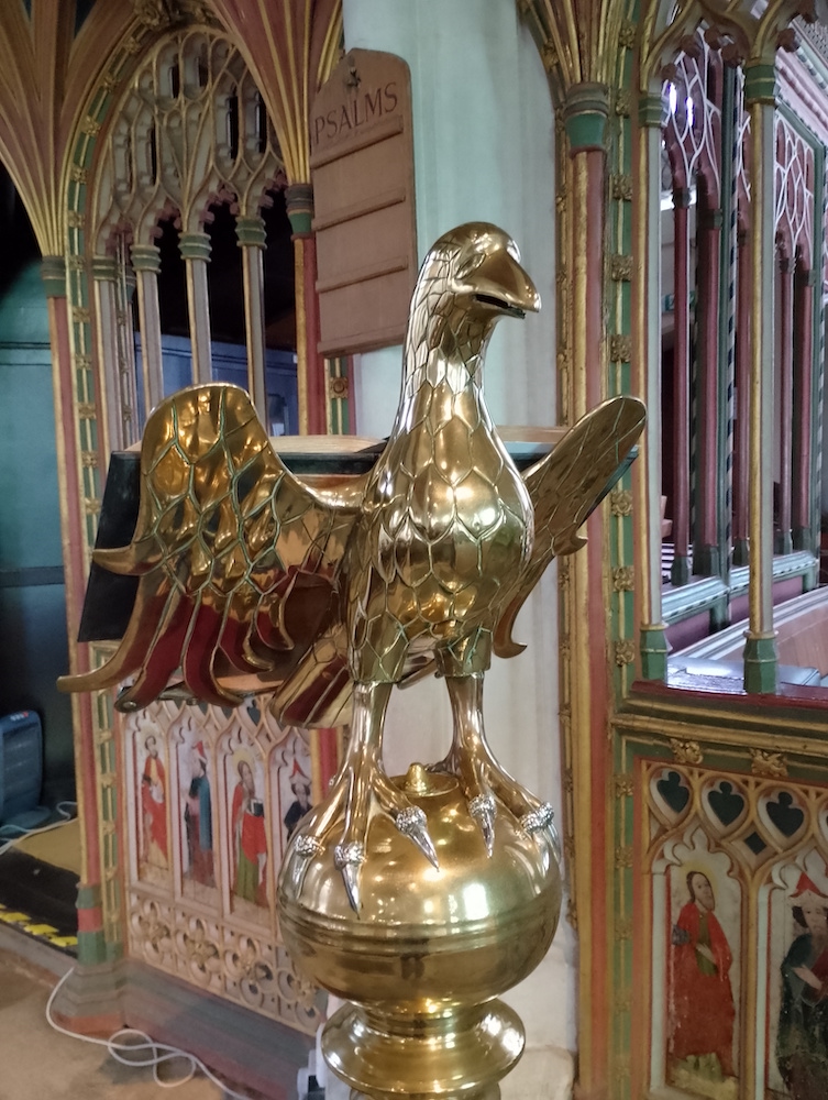 Golden eagle Lectern